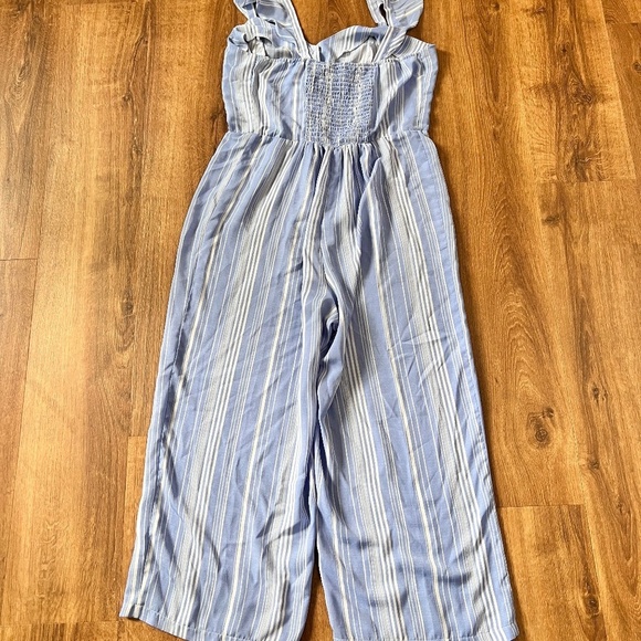 Candie’s Striped Button Front Jumpsuit - Picture 12 of 13